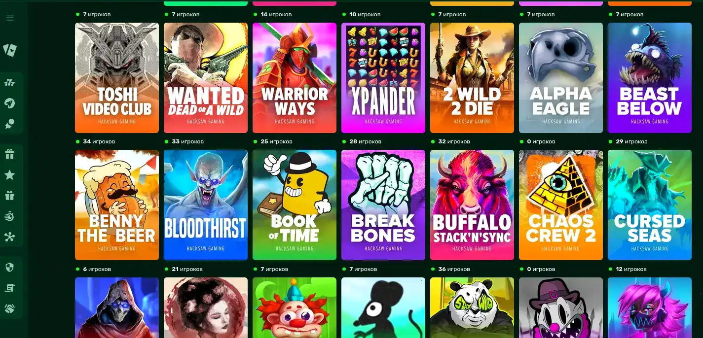 Игровой процесс в казино Метелица на разных устройствах